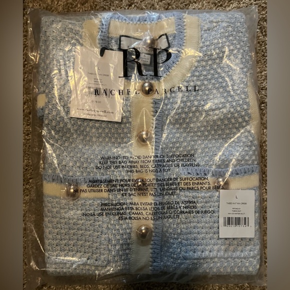 Tweed Knit Mini Dress - Picture 4 of 4